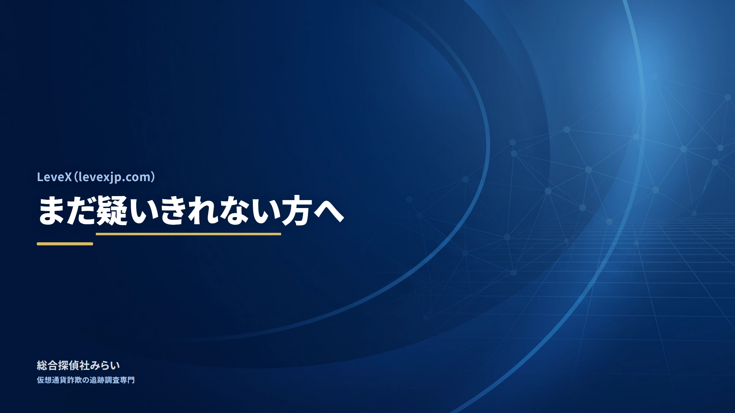LeveX（levexjp.com）｜まだ疑いきれない方へ